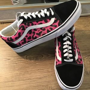 Cheetah print vans